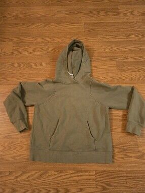 Women's Lululemon Olive Green Hoodie Pullover with Kangaroo Pocket